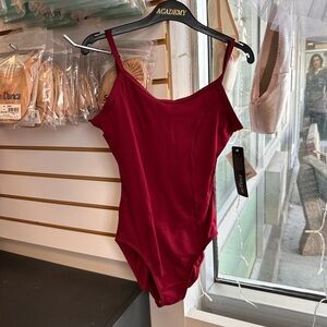 Burgundy Ballet Leotard